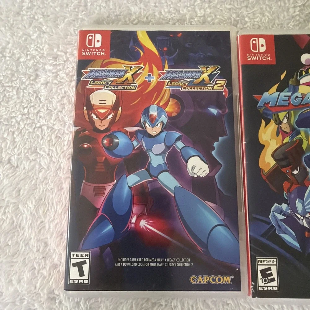 Mega Man X Legacy Collection 1 + 2 + 11 Nintendo Switch Megaman Video Game